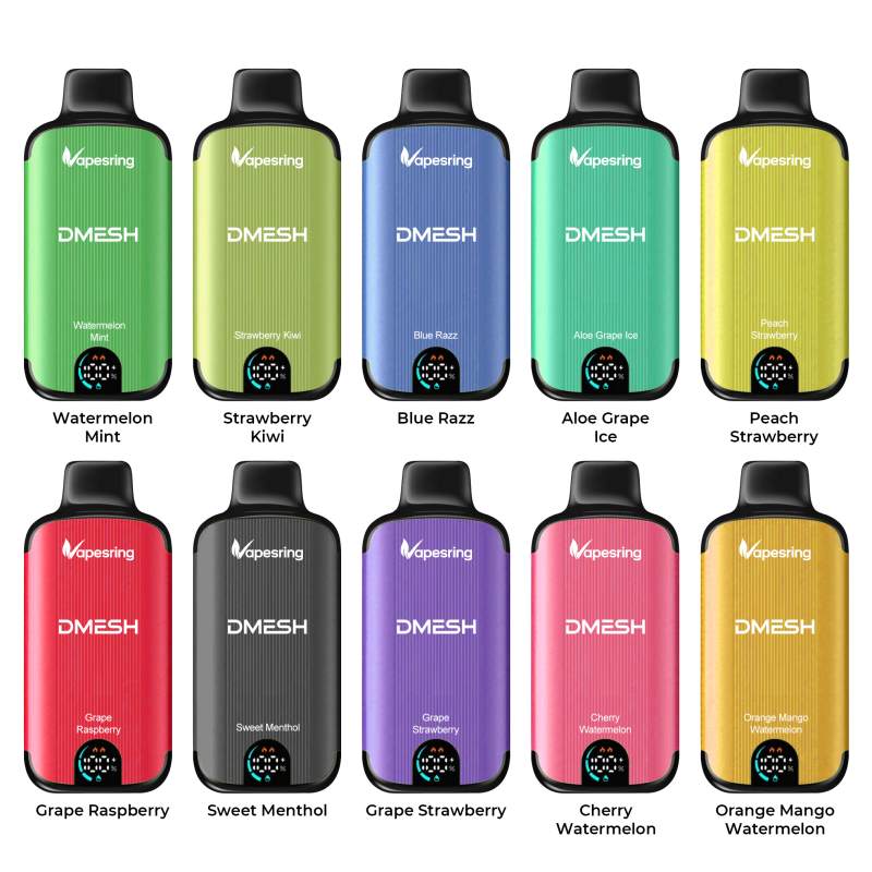 拋棄式電子煙  Vapesring DMESH 18000口